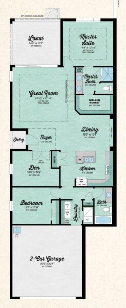 Caribbean Collection - Antigua Floorplan