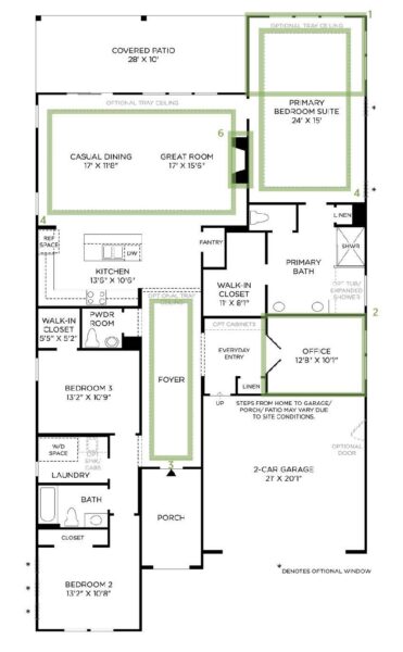 Championship Collection - Sentry Craftsman Floorplan