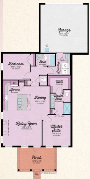 Conch Collection​ - Bamboo Floorplan