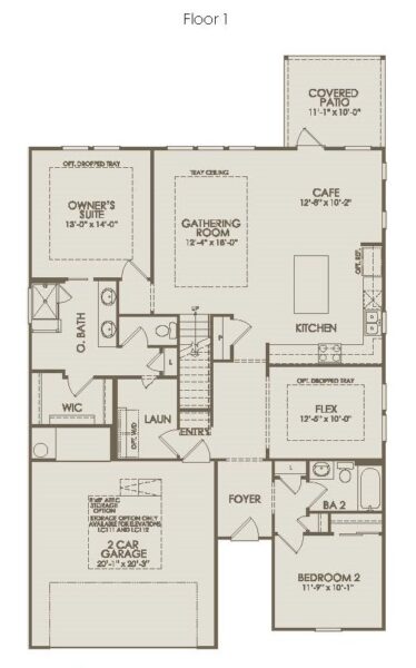 The Distinctive Series - Prosperity Floorplan 1F