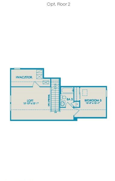 The Distinctive Series - Prosperity Floorplan 2F